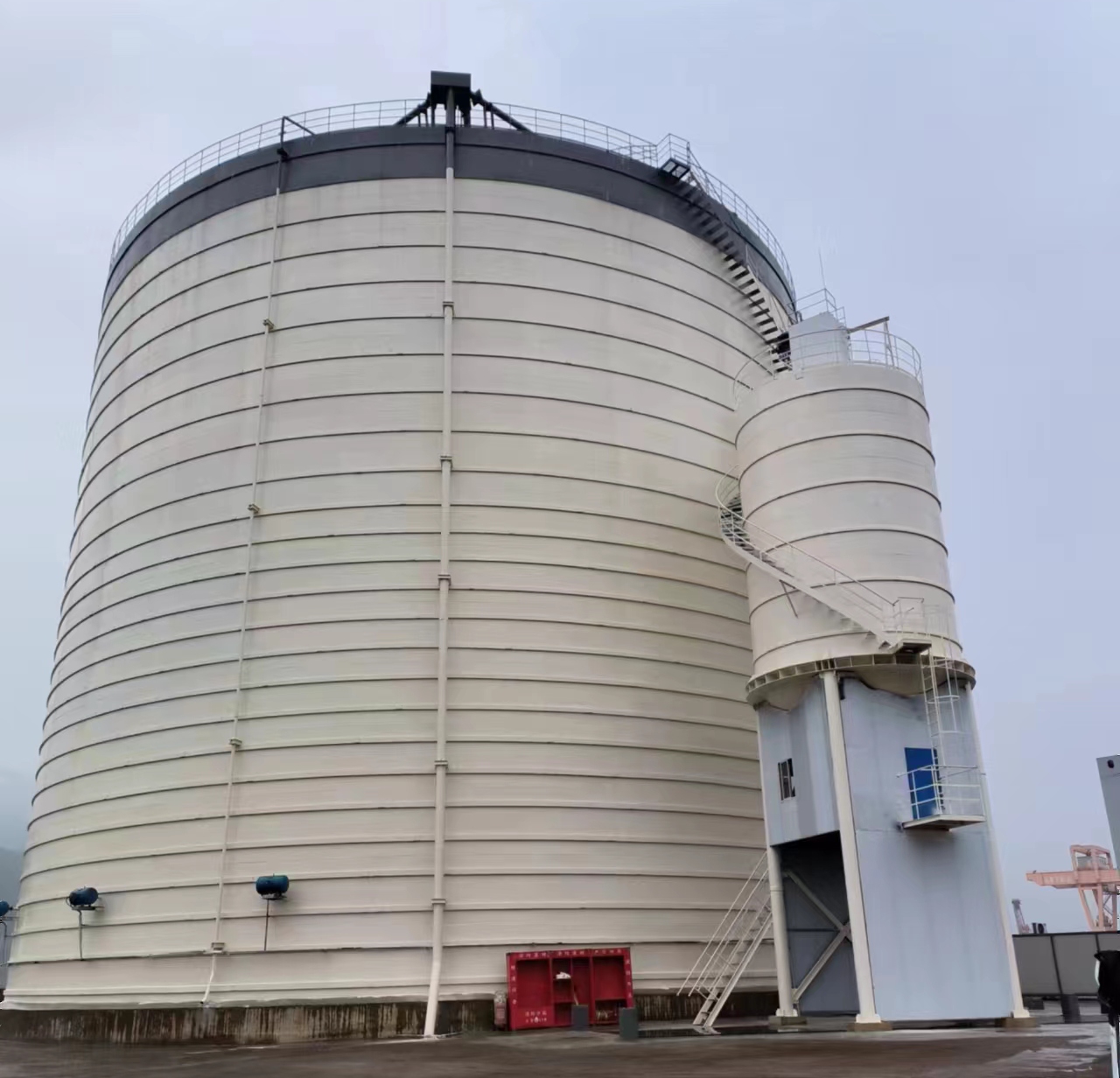 沔城回族镇10万吨水泥钢板库