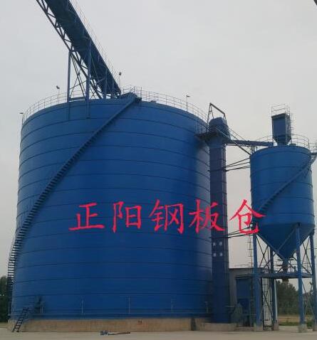 沔城回族镇大型矿粉钢板库